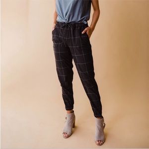 Albion Fit Jetsetters Jogger Pant Windowpane Medium